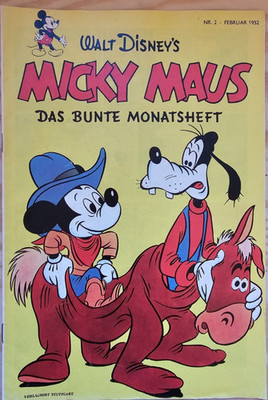 Walt Disney´s Micky Maus - Das bunte Monatsheft Nr. 2, Februar 1952