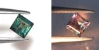 Rare Color Changing 3 mm Alexandrite Square Cut Natural Loose Gemstone 0.18 Ct