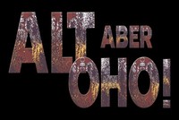 Blechschild 30X40 Cm Alt Aber Oho Schwarzes Deko Schild Deko Geschenk Schild