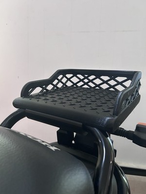 Black Rear Rack For Honda Ruckus Zoomer 50 2003-2024 Upgrade Accessory Mod