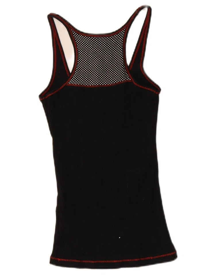 REEBOK Mujer Chaleco Top UK 4 XS Negro Deportes DO07 Foto 4 de 4