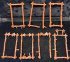 Vintage 1988 TMNT Teenage Mutant Ninja Turtles Star Kama Sword Toy Weapon Rack