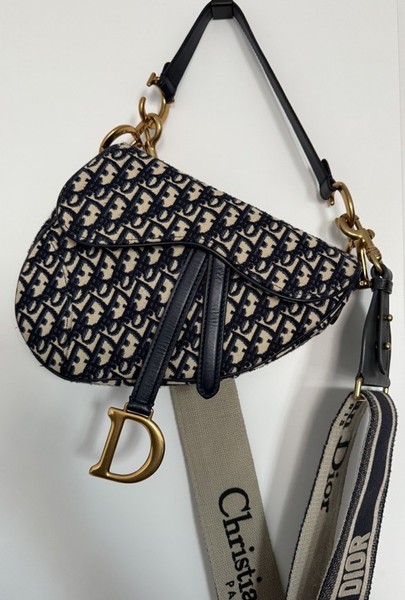 christian dior saddle bag