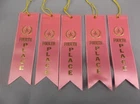4th Place Star Award Ribbons 5‑Pack  Sports Track Field Day  Bulk Coach Refill