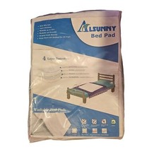 Absorbent Bed Pad - Waterproof and Reusable Mattress Protector  28" x 36" 