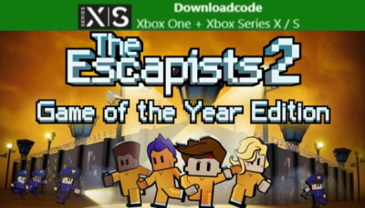 NEU für XBOX One Series X S Spiel The Escapists 2 GOTY Edition Game Key Code 24H