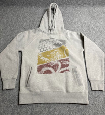 Game of Thrones Sweater Men Small Gray Pullover Hoodie Sweatshirt Touring
