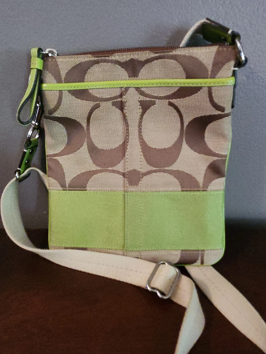 Coach Green Crossbody Bags