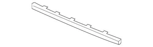 Moldura del parachoques delantero central inferior para Honda CR-V 2020-2022 (N/P 71112-TLA-A70)