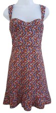 Was $170 NWT ANTHROPOLOGIE WOMEN'S DRESS Sz. XL HUTCH Ditsy Floral Corset Mini 