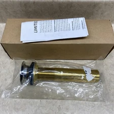 New Brasstech 3211/16 Lavatory Drain Grid No Overflow Polished Chrome Strainer