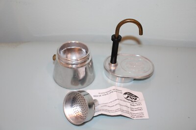 RARE VINTAGE GSI Outdoors Mini Camping Coffee Espresso Maker ''NEW''