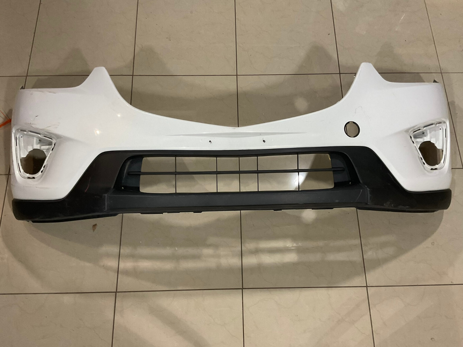 White Front Bumper Cover for 2013-2016 Mazda CX-5 Sport Touring Grand KD45-50031 OEM
