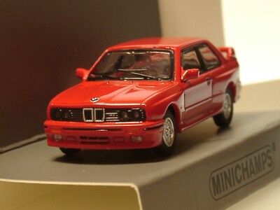 Minichamps BMW M3 Sport Evolution (E30) 1986, rot - 870 020222 - 1:87