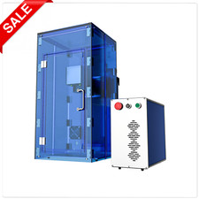 🔥OMTech 50W Fiber Laser Metal Marking Engraving Machine 200mm x 200mm F-50