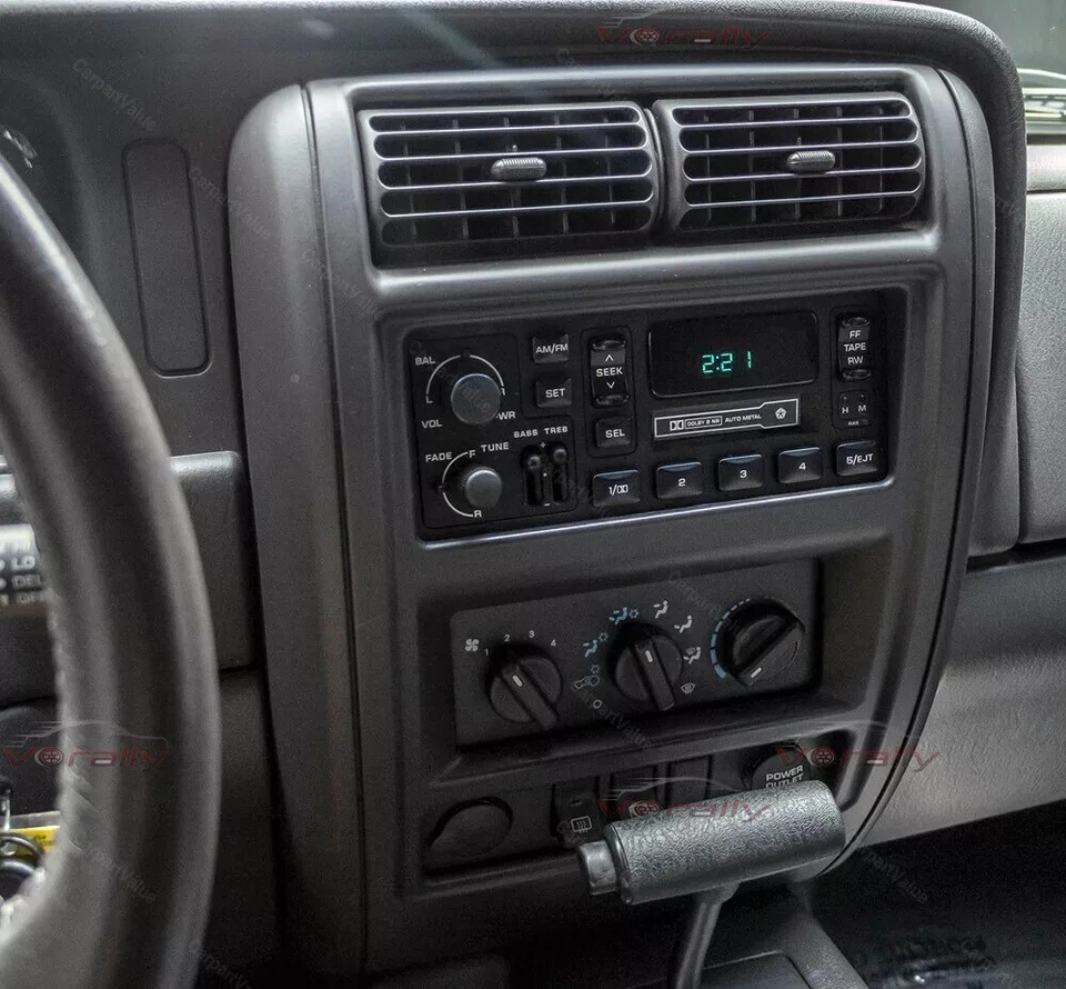 For 1997-2001 Jeep Cherokee 9" Apple Carplay Android Auto Stereo Radio GPS Navi Foto 2 de 4