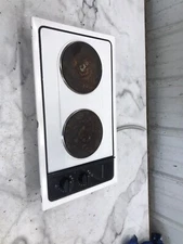 91 Four Winns 365 Express Cruiser Boat Princess electric dual burner stove