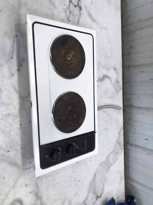 91 Four Winns 365 Express Cruiser Boat Princess electric dual burner stove