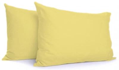 Coppia Federe Cuscini Letto in cotone con BOTTONI 50x80 cm DIAMOND 8 Colori