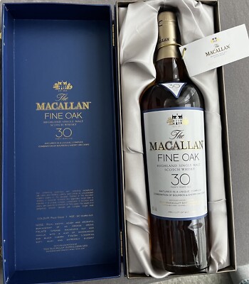 The Macallan 30 years fine oak 