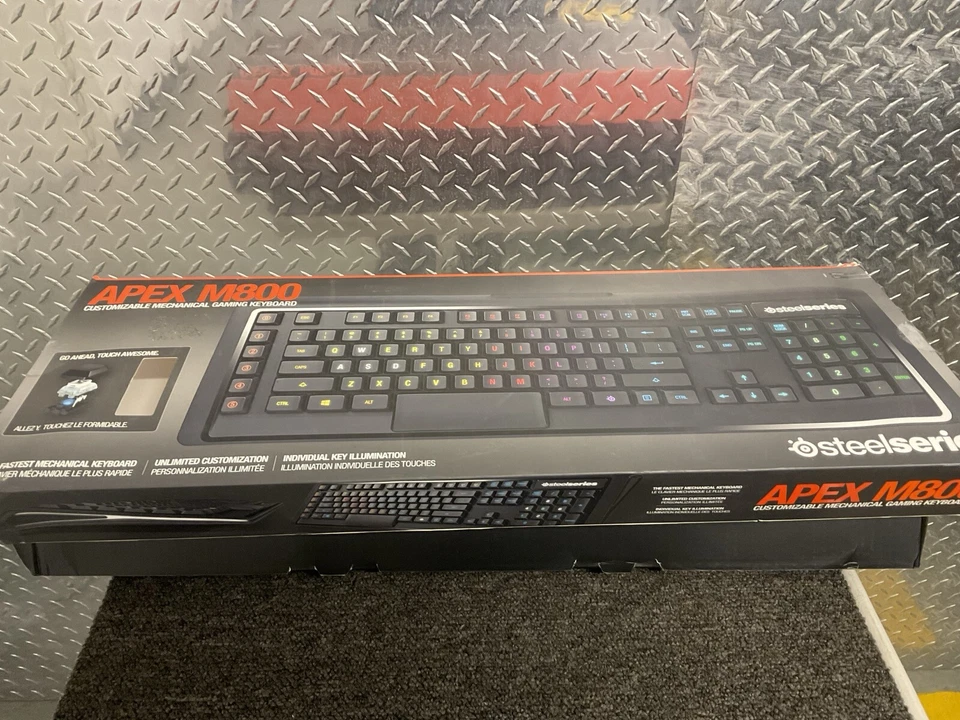 SteelSeries Apex M800 - RGB Mechanische Gaming Tastatur PC