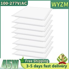 8PC 2X2 LED Flat Panel Light 45W,Dimmable,Flat Backlit Fixture-LED Ceiling Light