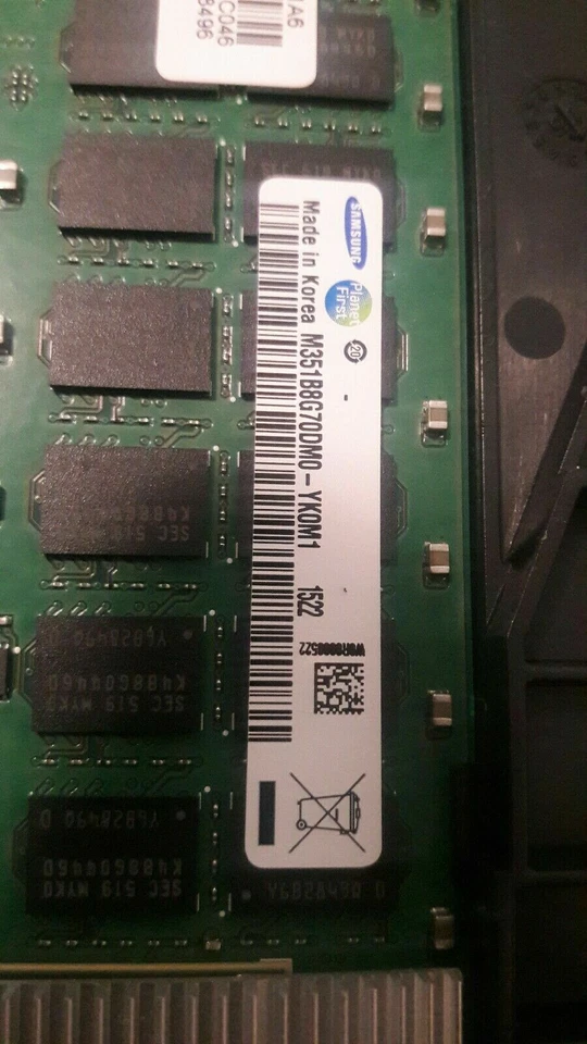 IBM Power8 64GB 8GX72 DDR3 1600MHz CDIMM Memory RAM 00LP699 M351B8G70DM0-YK0M1 - Image 4 of 4