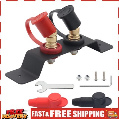 Battery Charging Post Copper Relocation Battery Jump Post with Cable for UTV Car