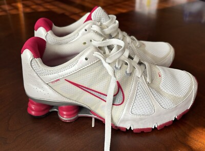 Women s Nike Agent Shox. Size 6.5 White, Red, And Silver