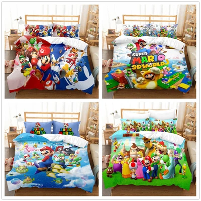 Mario blanket set sale