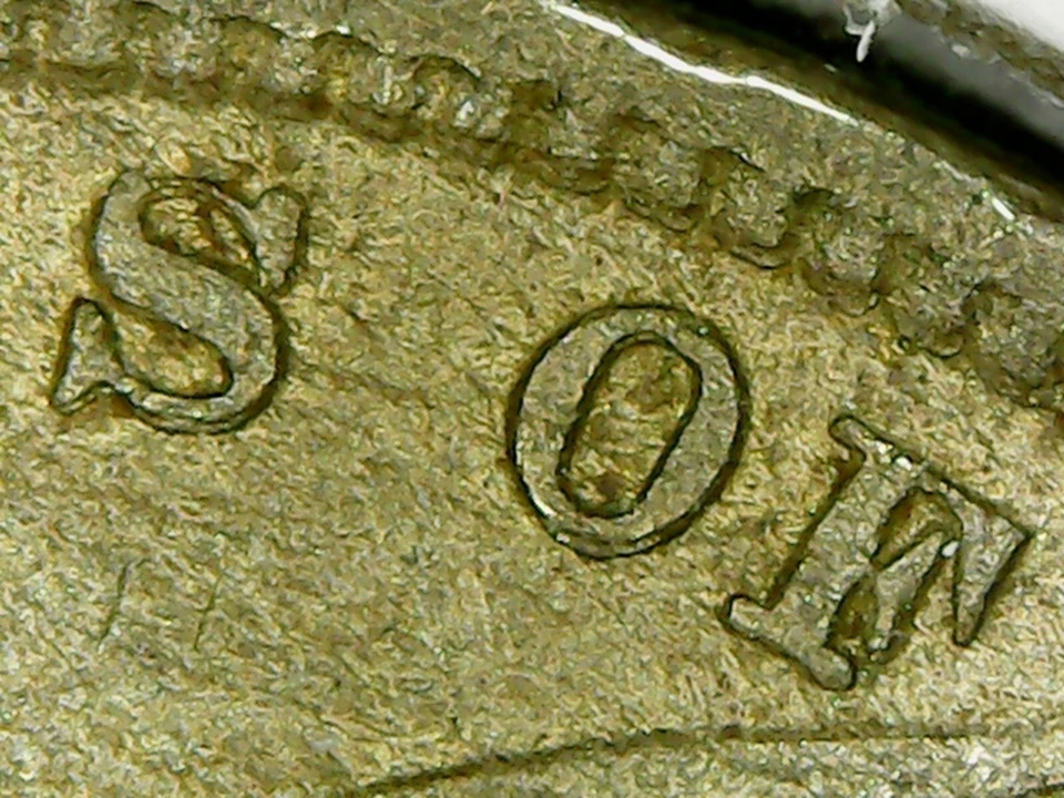 Centavo Flying Eagle 1858 letra pequeña variedad doble S de error como nuevo 4IFV Foto 2 de 4