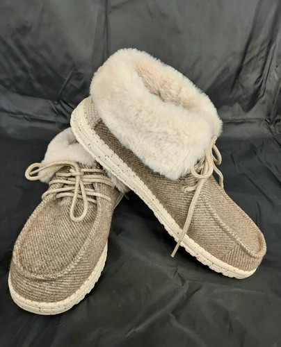 Hey Dude Britt Fur-lined Shoes Womens 