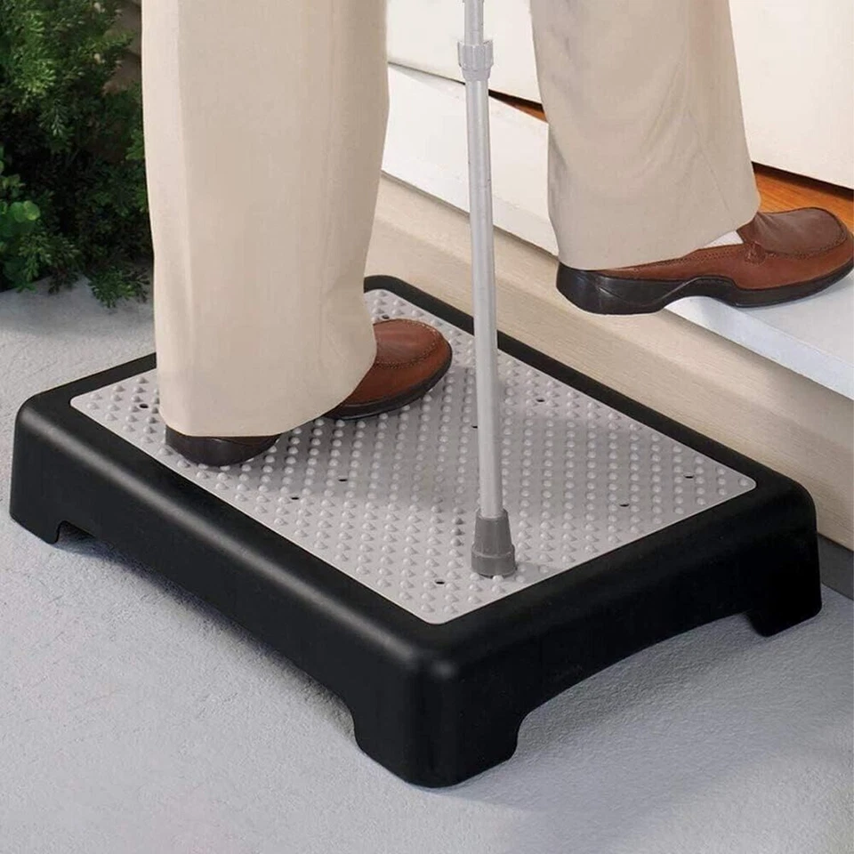 Anti-Slip Half Step Stool Elderly Disability Door Walking Outdoor Mobility Aid - image 2 of 4
