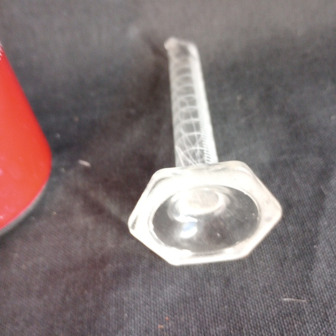 Vintage Kimax Pyrex Lab Glass Cylinder Beaker Test Tube 10ml (Scratches)