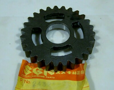 NEW OEM SUZUKI RM100 RM125 TM100 TM125 SECOND GEAR 24321-28300