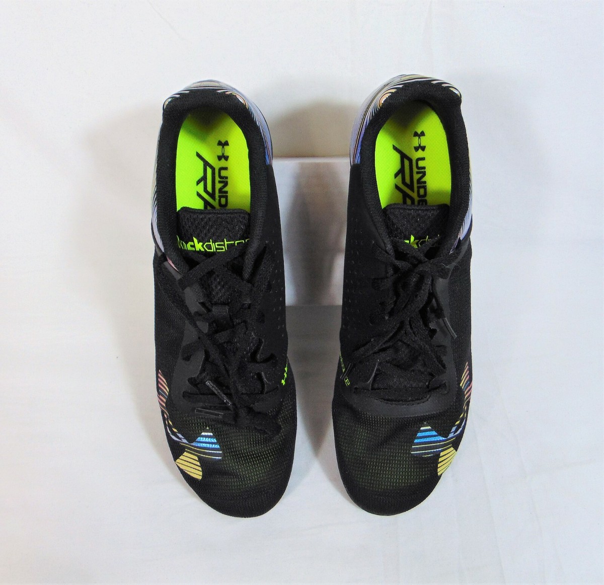 Under Armour スパイクシューズ イエロー/ブラック　2セット Under Armour Kick Distance Track & Field Running Shoes Sz
