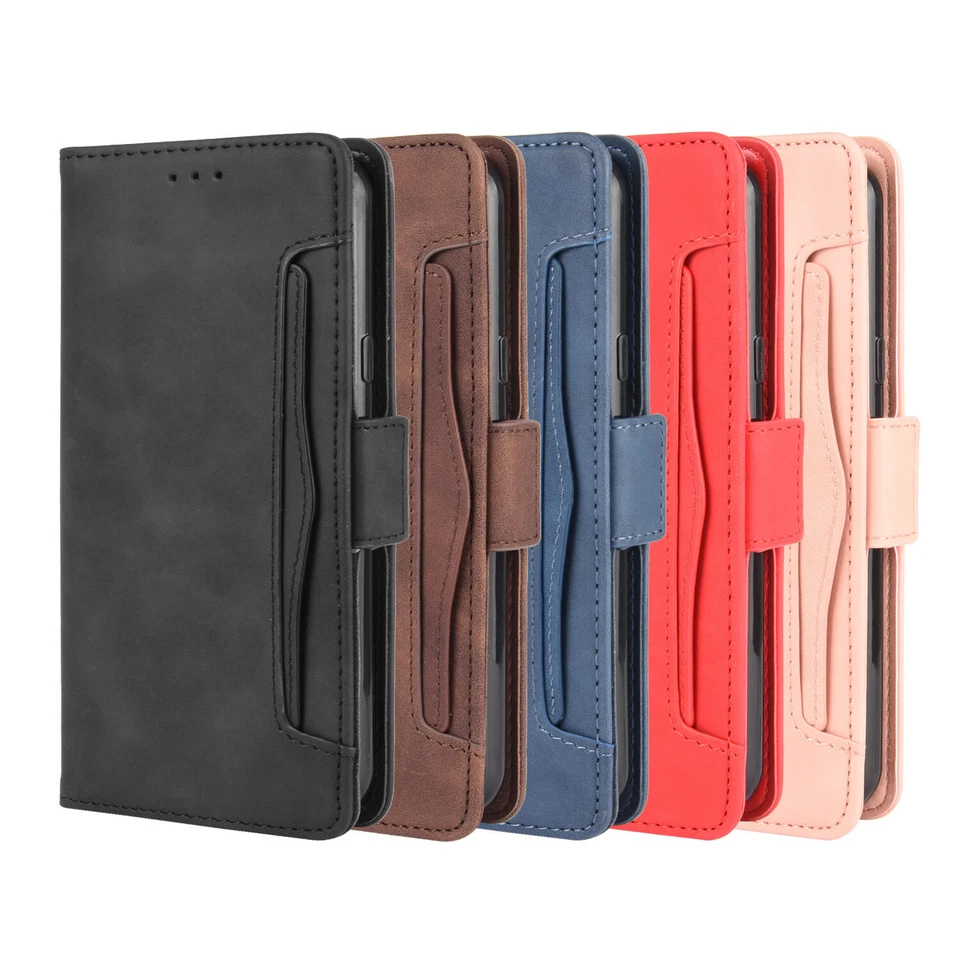 For LG G8S ThinQ K51 K61 K30 Wallet Card Cover Anti-Fall Phone Protective Case - Image 4 of 4