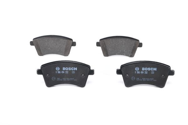 Plaquettes de frein BOSCH performance céramique composite pour Renault