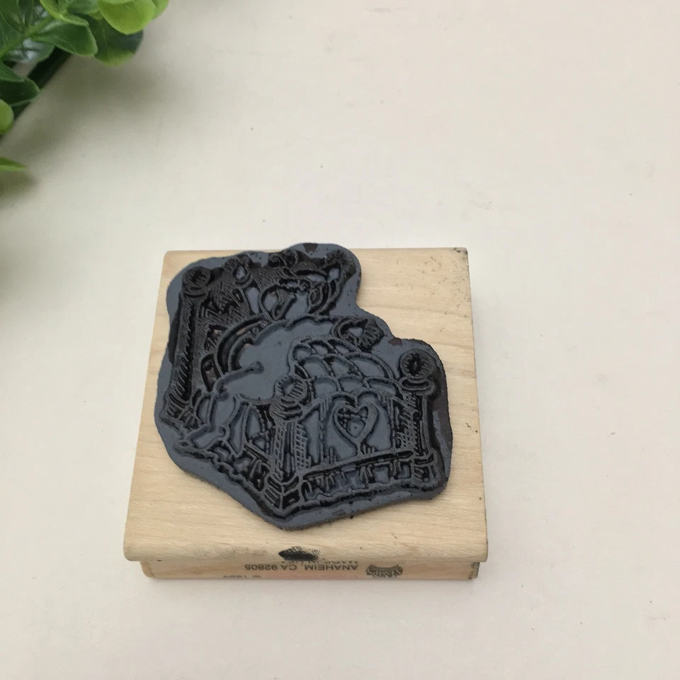 Estampilla de goma Stampendous 1994 Fairy Elves Woodland Creature Foto 3 de 4