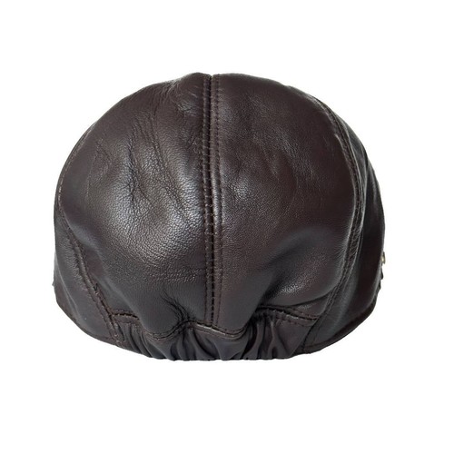 CUERO Hombres Gatsby Gorra Newsboy Hiedra Sombrero Golf Conducción Plana Cabbie S-3XL - Imagen 7 de 7