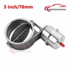 3 inch Exhaust Control Valve Vacuum Actuator Activated Open Style Dump Valve
