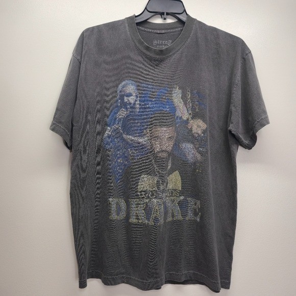Camiseta Y2K DRAKE The Boy Vintage Lavada Mediana Mercado Callejero Wu Tang Hip Hop Rap