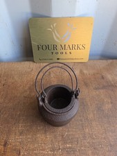 Cast Iron Smelting Glue Pot With Liner Woodworking Carpenter Joiner 