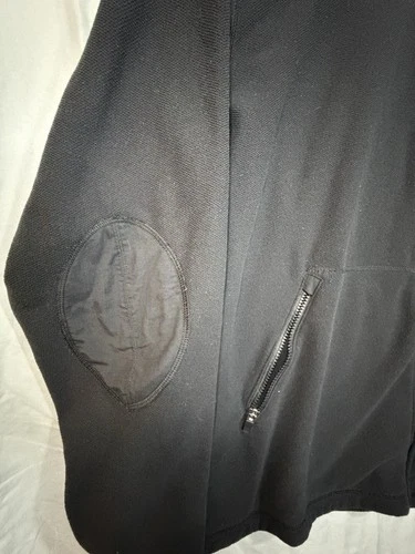 Carhartt Men’s Black Fleece Full Zip Jacket Zipped Pockets 2XL Reg 102838 image 5
