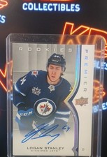 2020-21 Upper Deck Premier - Rookies Logan Stanley #88 Silver Spectrum...