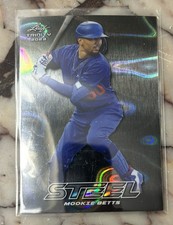 Leaf Trinity Baseball 2023 Mega Box Mookie Betts Steel Lava Refractor