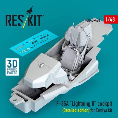 ResKit RSU48-498 1:48 F-35A Lightning II Cockpit (Detailauflage)