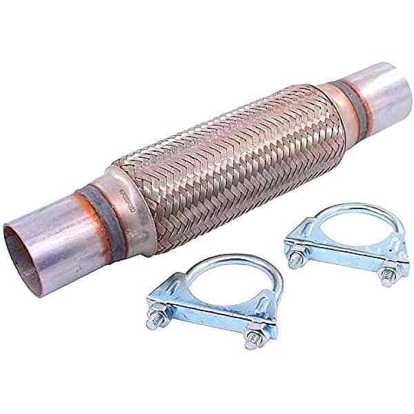 KIA PICANTO 1.1 Exhaust flexible Repair section cat flexi pipe 04-2010 CLAMP on