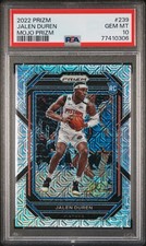 2022 Panini Prizm - Jalen Duren - Mojo /25 - PSA 10