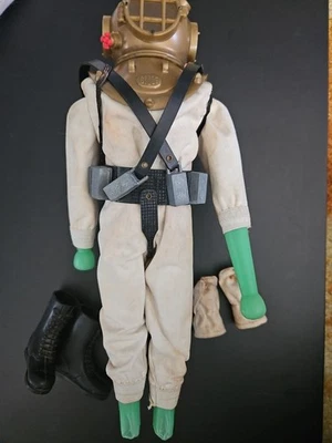 Deep Sea Diver G.I. Joe Military & Adventure Action Figures 1964